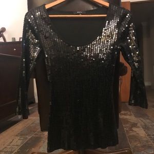 Sequin express top